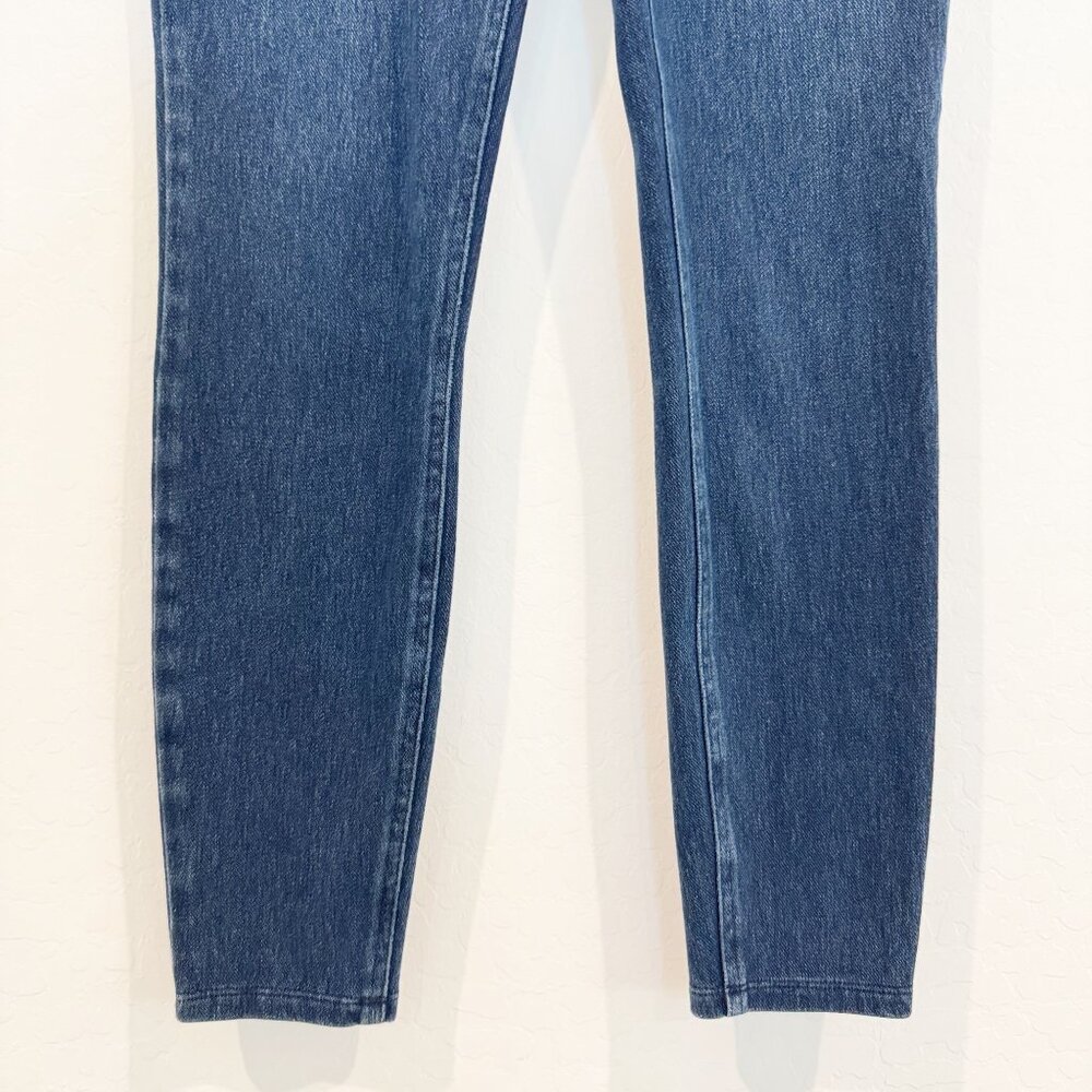 Spanx Jean-ish Ankle Leggings Stretch Denim‎ Shapewear Pull On Pants Blue Small - Picture 5 of 10